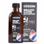 Ossion Premium Barber Line Beard Care Shampoo 100ml - Enriquecido con Aceite de Argán y Almendras