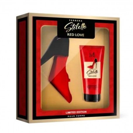 Estuche Stiletto Red Love Perfume para Mujer - Eau de Parfum - 90ml - Inspirado en Good Girl Very