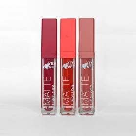 Pintalabios Mate - Matte Lip Gloss Long Lasting - Color (3-10-11) - Yes Love