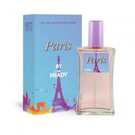 Paris Femme Eau de Toillete - Colonia para Mujer - Floral Frutal Gourmand - 90ml - Prady