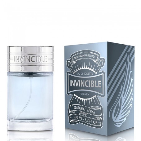 New Brand Invincible Eau de Toilette para Hombre - 100ml | Frescura Cítrica y Carácter Amaderado - New Brand