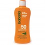 Babaria Solar Bronceador Leche SPF 50 con Aloe Vera, 200ml. Máxima Protección