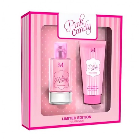 Estuche Pink Candy Eau de Parfum - Perfume de Mujer - 50ml + Moisturizing Body Lotion 50ml