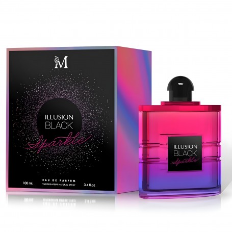 Illusion Black Sparkle  - Perfume para Mujer - Eau de Parfum - 100ml