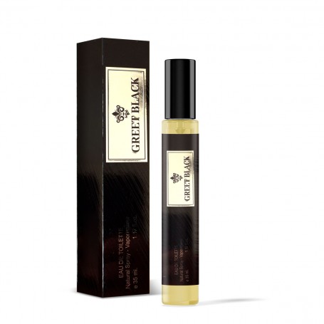 Greet Black 35ml Perfume Para Hombres - Eau de Toilette para hombres - Mini Talla