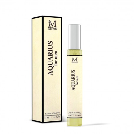 Aquarius 35ml Perfume Para Hombres - Eau de Toilette para hombres - Mini Talla