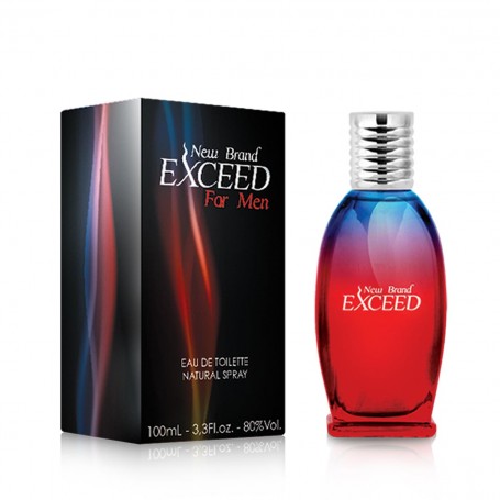 New Brand Prestige Exceed Perfume para Hombre - Eau de Toilette - 100ml