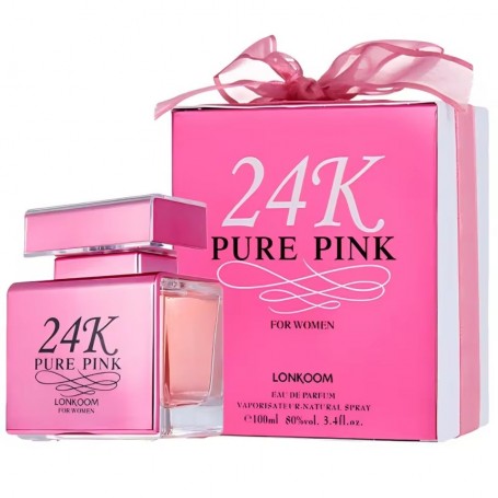 24K Pure Pink Eau de Parfum - Perfume de Mujer - 100ml - LONKOOM