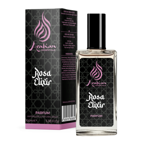 Arabian Orientale Rosa Elixir - Perfume de Mujer - 100ml - Oriental · Dulce - Made in Al-Andalus