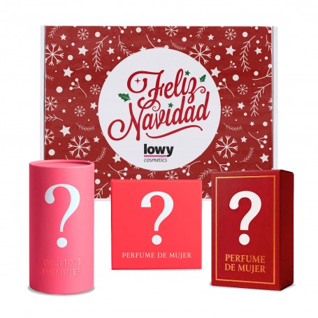 Mystery Box: 3 Perfumes Mujer Low Cost Navidad –  3 Unidades Sorpresa - Montage Brand