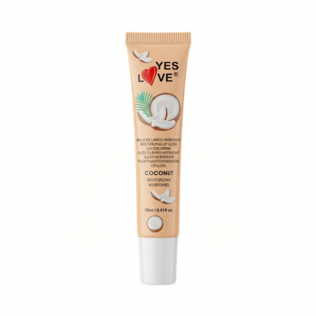 Yes Love Bálsamo Labial Frutal Hidratante Brillo Labios Suaves y Jugosos
