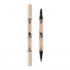 Yes Love Glam Duo Pen | Eyeliner Líquido y Rotulador Cejas Laminado 2 en 1